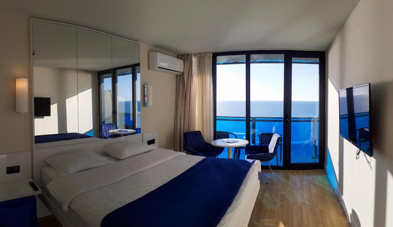 Only Front Sea View, No Side View, Wonderful Panorama, High Floor, Location Guarantee Aparthotel Batumi Exterior photo